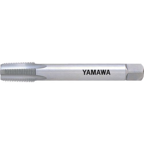弥満和製作所メーカーお問い合わせ：0120-800-418【特長】●標準管用タップで、ねじ部の突き出し長さが不足する場合に使用されています。【用途】●被削材:中・高炭素鋼、鋳鋼、鋳鉄、ダクタイル鋳鉄・合金鋼。【仕様】●精度：JIS2級●呼び寸法：1/4●山数：19●ねじ長さ(mm)：28●全長(mm)：100●シャンク径(mm)：11●シャンク四角部(mm)：9●下穴径(mm)：10.9●基準径までの長さ(mm)：21●食い付山数：2.5山●表面処理：ノンコーティング●加工ねじ：テーパーねじ【仕様2】●タップ等級：JIS級【材質／仕上】●高速度工具鋼（HSS）【原産国】日本