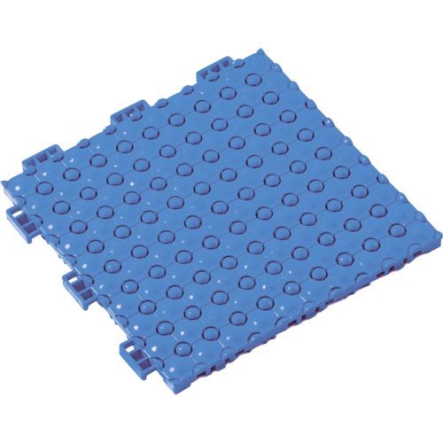 【即納在庫品】「直送」テラモト MR-085-076-3 抗菌フミンゴ ブルー 300×300mm MR0850763