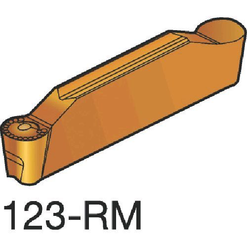 サンドビックメーカーお問い合わせ：0120-350-930【用途】●溝加工用。●中送り加工用。【仕様】●シートサイズ：H●勝手：勝手なし●チップサイズ：H●la：4●re：2●最大切り込み：23.1●幅：4.0mm【仕様2】●コロカット2チップ●コーティング超硬チップ●突切り・溝加工加工用●レールロックで高いクランプ剛性●2コーナ仕様●フルR【原産国】スウェーデン