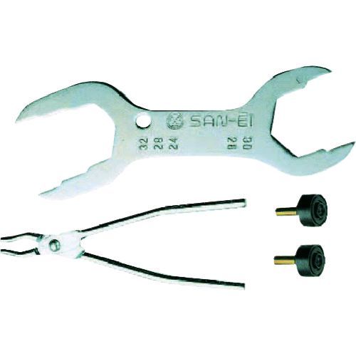 Wrenches - 【即納在庫品】「直送」三栄水栓製作所 SANEI PR335S 水栓スパナセット PR-335S