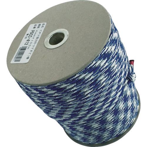 Work Supplies - 【即納在庫品】「直送」ユタカメイク PSCC-412 強力カラーコード 4mm×100m 青／白PSCC412 yutaka 130 PSCC412ユタカ TRユタカメイク