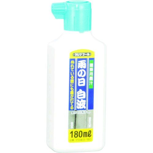 (LINEクーポン有)【即納在庫品】「直送」TJMデザイン タジマツール PSW3-180 雨の日白液180ml PSW3180 377-2276 Tajima 作業工具 黒つぼ用 大工道具