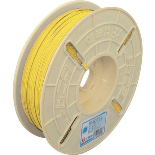 【即納在庫品】「直送」共和 ［QCP-500-2］ ポリエチレン リール巻 4mm×500M 黄 QCP5002 289-9761