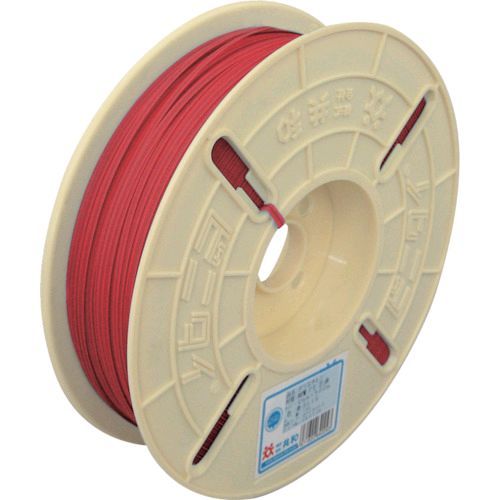 【即納在庫品】「直送」共和 ［QCP-500-4］ ポリエチレン リール巻 4mm×500M 赤 QC...
