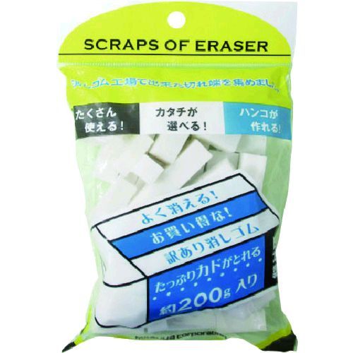 【即納在庫品】「直送」ミツヤ RBT-200 切れ端消しゴム 200G M45276 RBT200