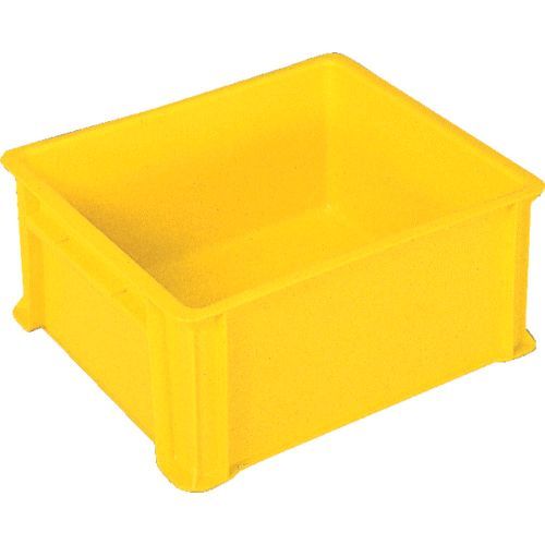 【即納在庫品】「直送」ヒシ S-15Y S型コンテナ有効内寸327×287×152mm 黄