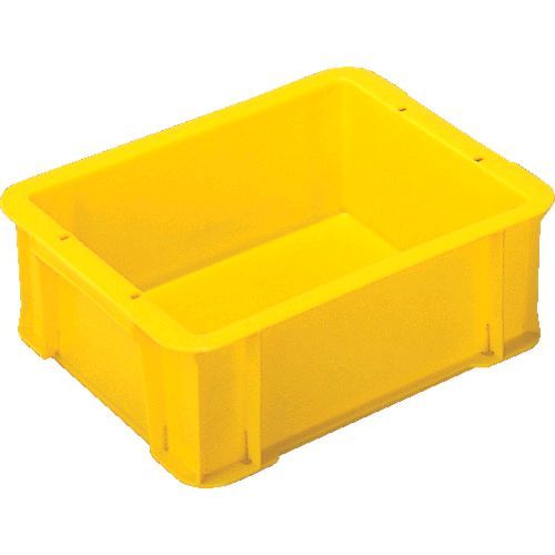 (LINEクーポン有)【即納在庫品】「直送」ヒシ S-9BY S型コンテナ 有効内寸310×235×109mm 黄
