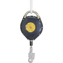 【即納在庫品】「直送」サンコー安全帯 タイタン SB10 セイフティブロックSB ワイヤーロープ式 10M 256-0852(4)