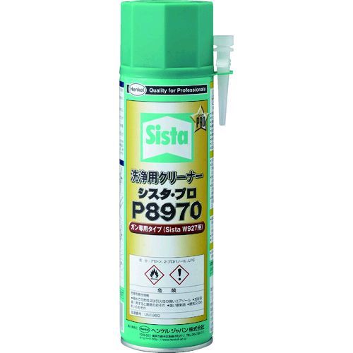 【あす楽対応】「直送」ヘンケル P8970 Sista 発泡ウレタン ガン洗浄剤 P8970 500ML 49 453-6355