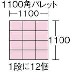 【即納在庫品】「直送」サンコー SK-9B-4-GLL ボックス型コンテナー 200955 サンボ...