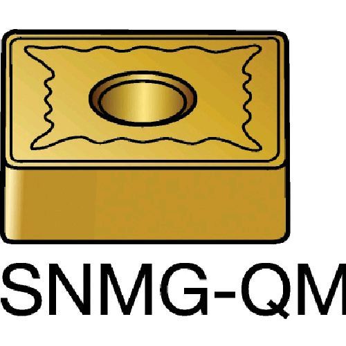 【即納在庫品】「直送」サンドビック SV SNMG120408QM T−Max P 旋削用ネガ・チップ H13A 610-6358 【キ..