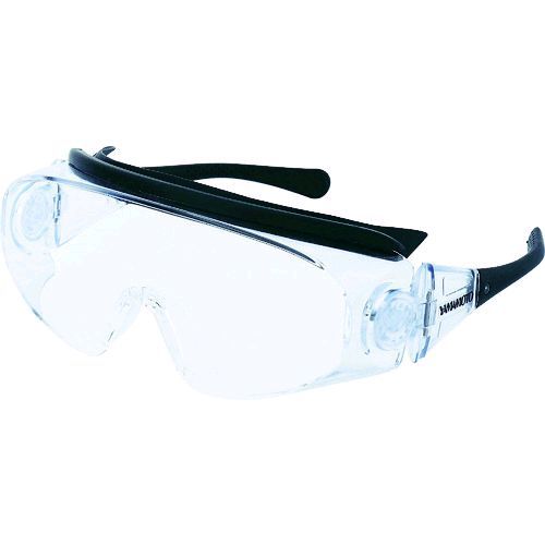 【即納在庫品】「直送」スワン SN760BK 一眼型セーフティグラス オーバーグラス