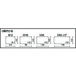 【即納在庫品】「直送」リングスター SP-S ミスターパーツケースSPボックス小レッ...