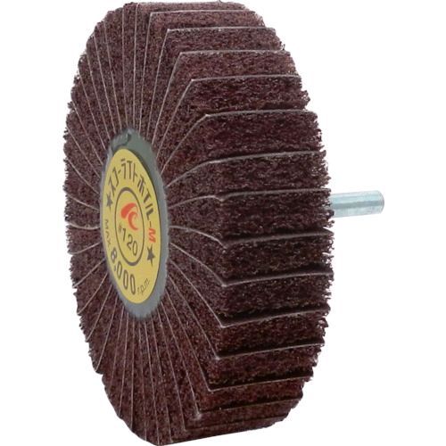 【即納在庫品】「直送」AC SW10025-M-120 【5個入】スコーライトホイルM 軸径6mm #120 外径100×幅25×軸長40 SW10025M12...