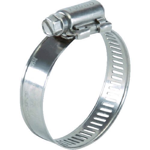 【商品説明】【特長】●オールステンレスを採用しているため、耐腐食性が高いです。【用途】●管材、建機関連。【仕様】●最大径(mm)：70●最小径(mm)：45●厚さ(mm)：0.65●締付トルク(N・m)：10.2●バンド幅(mm)：14.2【仕様2】●6角ボルト：8mm【材質／仕上】●スクリュー・バンド・ハウジング:ステンレス（SUS304）●バンド・ハウジング:ステンレス（SUS304）