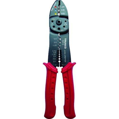 【即納在庫品】「直送」トラスコ中山 TRUSCO TAP6 圧着ペンチ絶縁端子用／接続端子...