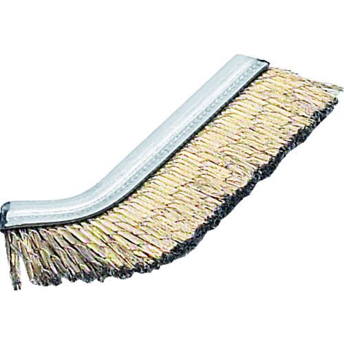 【特長】●チャンネルブラシJ型・フラットJ型の先のブラシ部分のみです。【用途】●金属面のサビ取り、バリ取り、塗装はく離など。【仕様】●毛材：ラッピング●行数(行)：1●線径(mm)：0.17●植付(mm)：80●毛丈(mm)：15●全長(m...