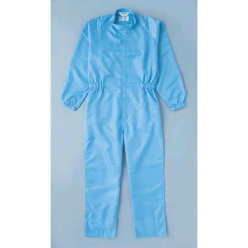 【即納在庫品】「直送」トラスコ中山 TRUSCO TCOGBL 制電糸グリッド仕様フード無つなぎ服 ブルー L TCOG-B-L 4989999297928
