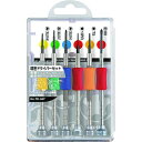【即納在庫品】「直送」ベッセル VESSEL TD-56 Y 精密ドライバーセット TD−56Y 6サイズ入り TD56Y(4)