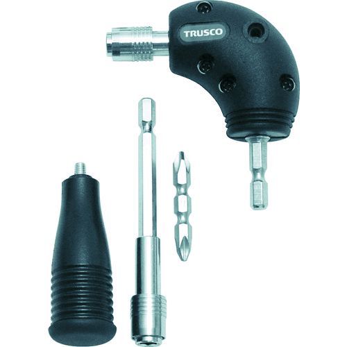 【即納在庫品】「直送」トラスコ中山 TRUSCO TDA-510 電動ドライバー用アダプター L型 TDA510 270-9457