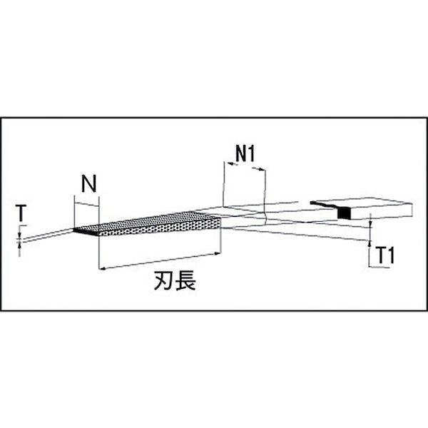 【即納在庫品】「直送」トラスコ TRUSCO TDH62491 ダイヤモンドテーパーヤスリ N6...