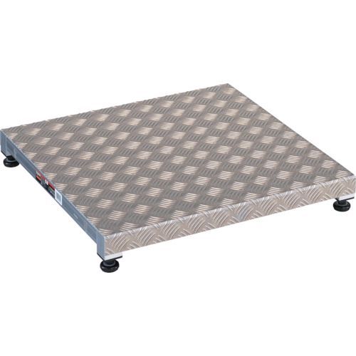 トラスコ中山 TRUSCO TFS-0660AL 低床式アルミ製ステップ 600X600XH90〜120 TFS0660AL 277-5778 4989999780390 600