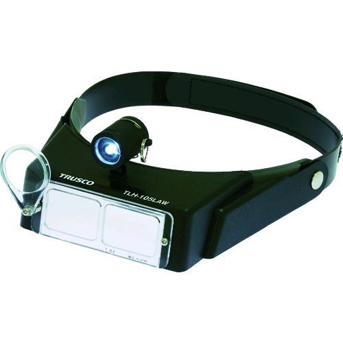 【即納在庫品】「直送」トラスコ TRUSCO TLH-105LAW LEDライト付ヘッドルーペTLH105LAW4500 LEDライト付ヘッドルーペ7985193
