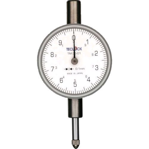 「直送」テクロック TECLOCK TM-35-01 小型ダイヤルゲージ 測定範囲0〜10mm TM3501