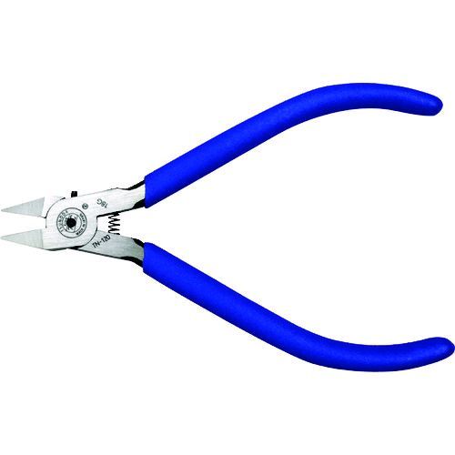 【商品説明】ゲートカット専用に特に頭部を細く精密にしているので、間隔の狭い部分の切断も精密にキレイにカットできます。○作業性アップ刃を薄くし、えぐっているので、パーツとゲートの位置を確認しながら切断できます。○開きすぎ防止ストッパー開きすぎないのでムダな動きが減り疲れにくい。○ゲートカット専用精密刃付ゲート切り用に刃を付けているので、切断面がキレイに切れます。【製品仕様】■規格：120mm■刃部形状：フラット刃■仕様：開きすぎ防止ストッパーゲートカット専用精密刃付■バネ：コイルバネ■切断能力：プラスチック…φ3.0mm■カラー：ブルーグリーン
