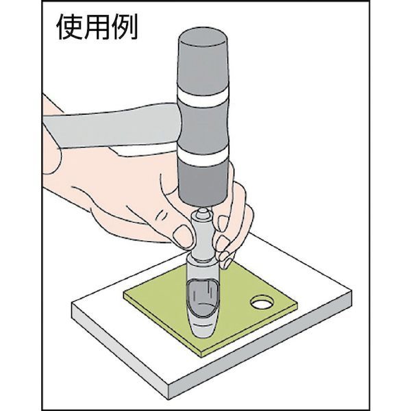 【即納在庫品】「直送」トラスコ中山 TRUSCO TPO-190 ベルトポンチ　19mm TPO190 336-4712