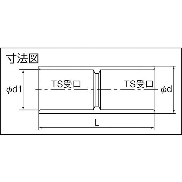 【即納在庫品】「直送」日動電工 TS16GHW TSカップリング16 グレー