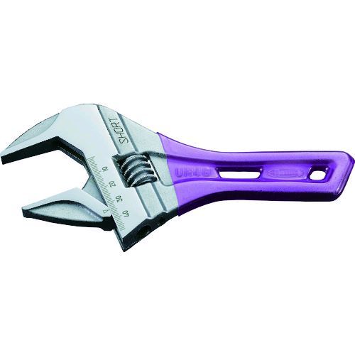 【即納在庫品】「直送」ロブテックス LOBSTER UM48S V ポケットモンキーレンチ バイオレット 185mm UM48SV