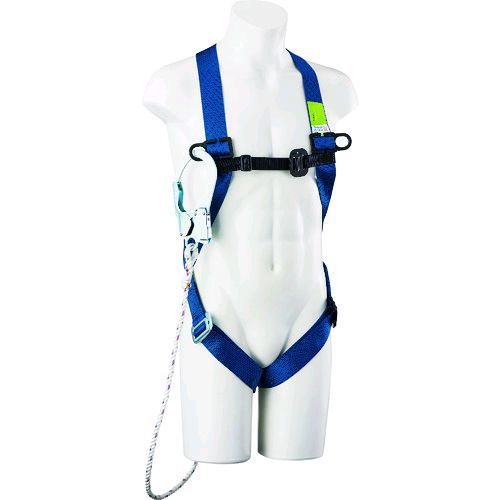 【即納在庫品】「直送」タイタン WKSN-10B-HB-S ワーカーズハーネス ブルー S 墜落制止用器具 WKSN10BHBS サンコー tr-1605558 フルハーネス型ワーカーズハーネス