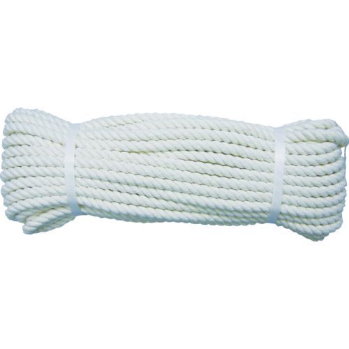 【即納在庫品】「直送」ユタカメイク WRC2 ロープ　綿作業用ロープ　9mm×20m 367-8075
