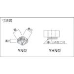 【即納在庫品】「直送」ヤマト YN-08-8 4角ナットYN−08−8 100入 YN088 177-7513 2
