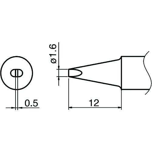 白光メーカーお問い合わせ：06-6561-1574【商品説明】●適用製品：FX8002-81/FX8003-81●スリムタイプ※FX-8003（N2はんだこて）をご使用の場合は、別途こて先に対応したノズル組品が必要です。