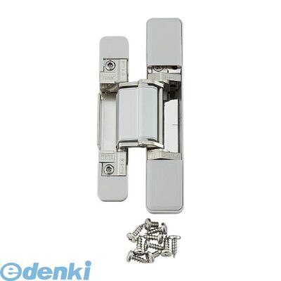 スガツネ工業メーカーお問い合わせ：03-3851-1122【商品説明】【特長】●掘込深さが浅いため（20mm）、扉や枠の掘込加工が簡単です。●アーム部を一体構造にし、シンプルで洗練されたデザインを実現しています。●上下、左右、前後方向の微調整が可能な三次元調整機能付です。●丁番は扉側と枠側に分割でき、扉を枠に仮止めする機能が付いているため、扉を簡単に吊り込みできます。●扉の垂れ下がりが少ない構造です。【用途】●各種産業機器。【仕様】●全長(mm):160●幅(mm):67.7●ねじ穴数:8●穴径(mm):5.2【仕様2】●扉幅：900以下●扉高さ：2400以下●扉厚：20以上●開閉試験：30万回（当社基準）●開き角度：180°