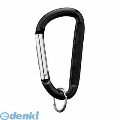 光メーカーお問い合わせ：06-6764-1531【商品説明】【特長】●アルミ製なので、軽いです。【仕様2】●カラビナ黒80mm【材質／仕上】●本体：アルミ、リング：スチール