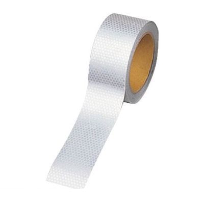 ユニット0120-490-336【商品説明】【特長】■床面や壁面等に貼れる高輝度反射テープです。■注意喚起に最適です。■高輝度タイプなので夜間の視認性に優れています。【仕様】■色:白■摘要:高輝度反射・粘着シール■寸法・(幅×長さ×厚み):45mm×10m×0.22【材質／仕上】■ポリエステル樹脂フィルム