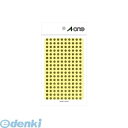 A-one エーワン 07071 カラーラベル 丸型 5mmφ 金【1P6シート 1080片 】 4906186070713