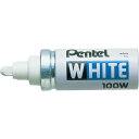 ぺんてる/ホワイトマーカー 太字 (X100-WD) ペイントタイプ・白インキ Pentel(3)