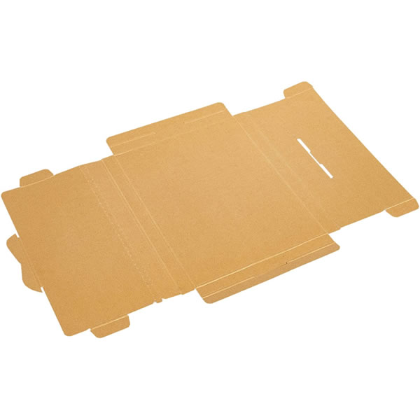 ナカバヤシ/段ボール ボックス封筒 厚さゲージ付 L 200枚入 (NDBX-L-200P) 綺麗にラクラク組み立て簡単 Nakabayashi