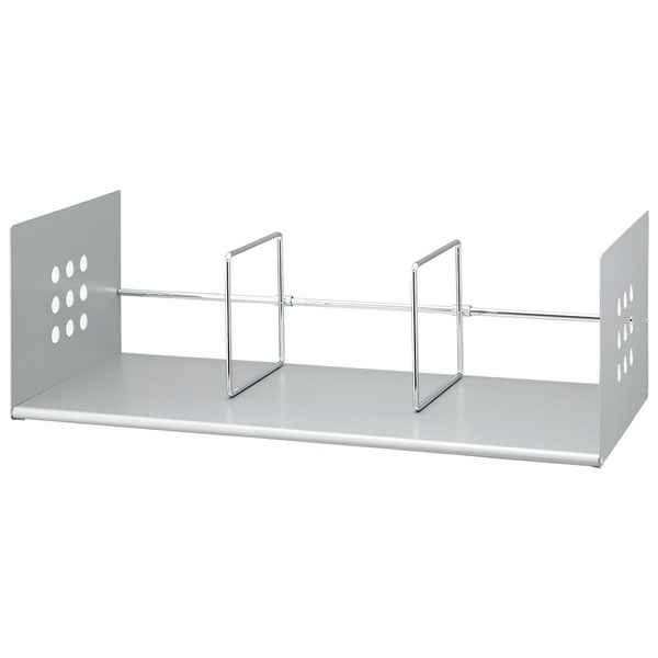 【L型】プラス／L型 ブックスタンド BSシリーズ (BS-600L・89-278) 開口60cm 高級感ある、丈夫なスチール製 PLUS