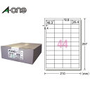 【A4・44面】エーワン/インクジェットプリンタ対応ラベル(28946)マット紙 ホワイト 四辺余白付 500シート・22000片 乾きが早く、色鮮やか!写真も文字もキレイに印刷/A-one(2)