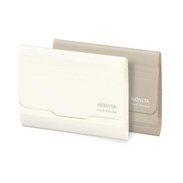 【全2色】コクヨ／ポケットが大きく開くカードホルダー ノビータ 6P（フ-NV952）NOVITA　KOKUYO