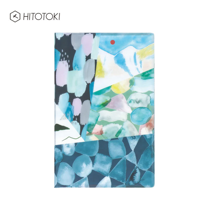 キングジム／HITOTOKI NOTE（ヒトトキノート） コミックサイズ パッチワーク（HN-C10）華やかでおしゃれなデザイン　手帳のように使えるノート　KING JIM