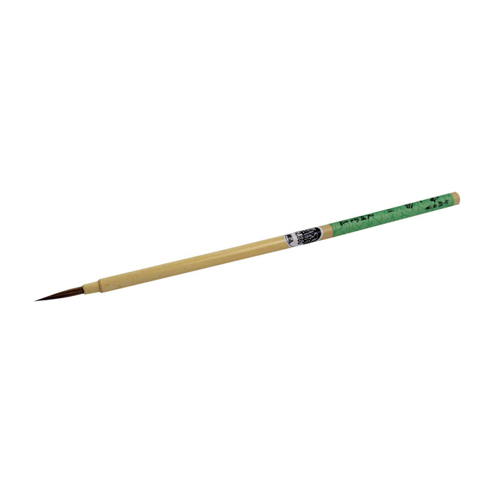 【穂先直径3.5mm】聖鶴先生オリジナル筆／小筆　梅一輪月　鼬毛（5410020）かな・古筆臨書用　高木聖鶴..