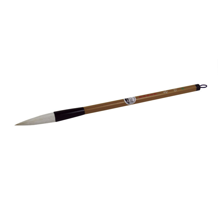 【穂径6mm】書道筆 大筆 [白雪] 大 羊毛 一般・小学生兼用 弾力のある毛で学童にも適しています。5428142【書道】