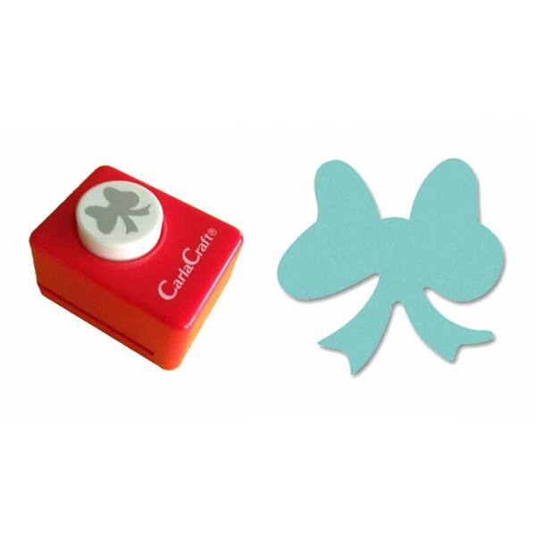 カール／スモールサイズ　クラフトパンチ（CP-1・リボン）　複雑な絵柄を簡単に抜くことができる紙専用..