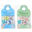 【Lサイズ】プラス/メクリッコ Sweet モチーフ付きシリコンタイプ フラワー 指サック L 袋入り 3個入 (KM-303SB-3・35-9) PLUS